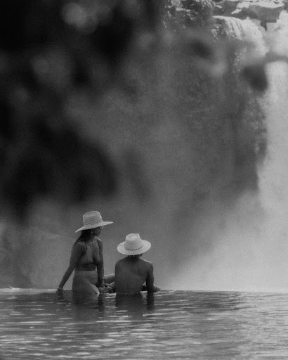 Tegenungan Waterfall dry season