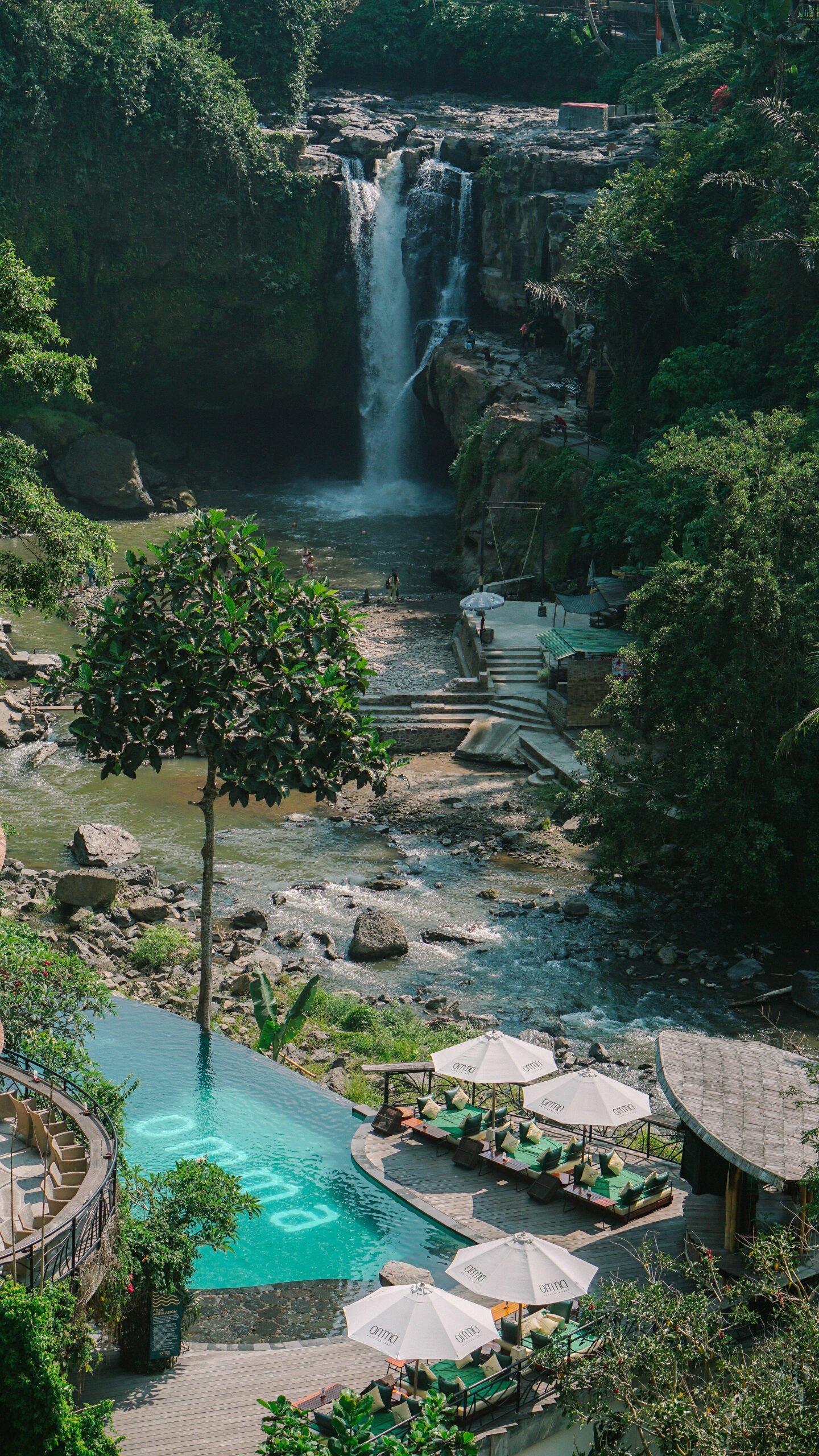 How to get to Tegenungan Waterfall from Seminyak