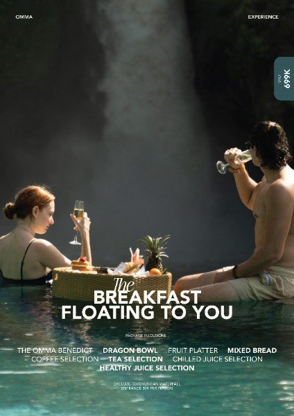 Floating breakfast